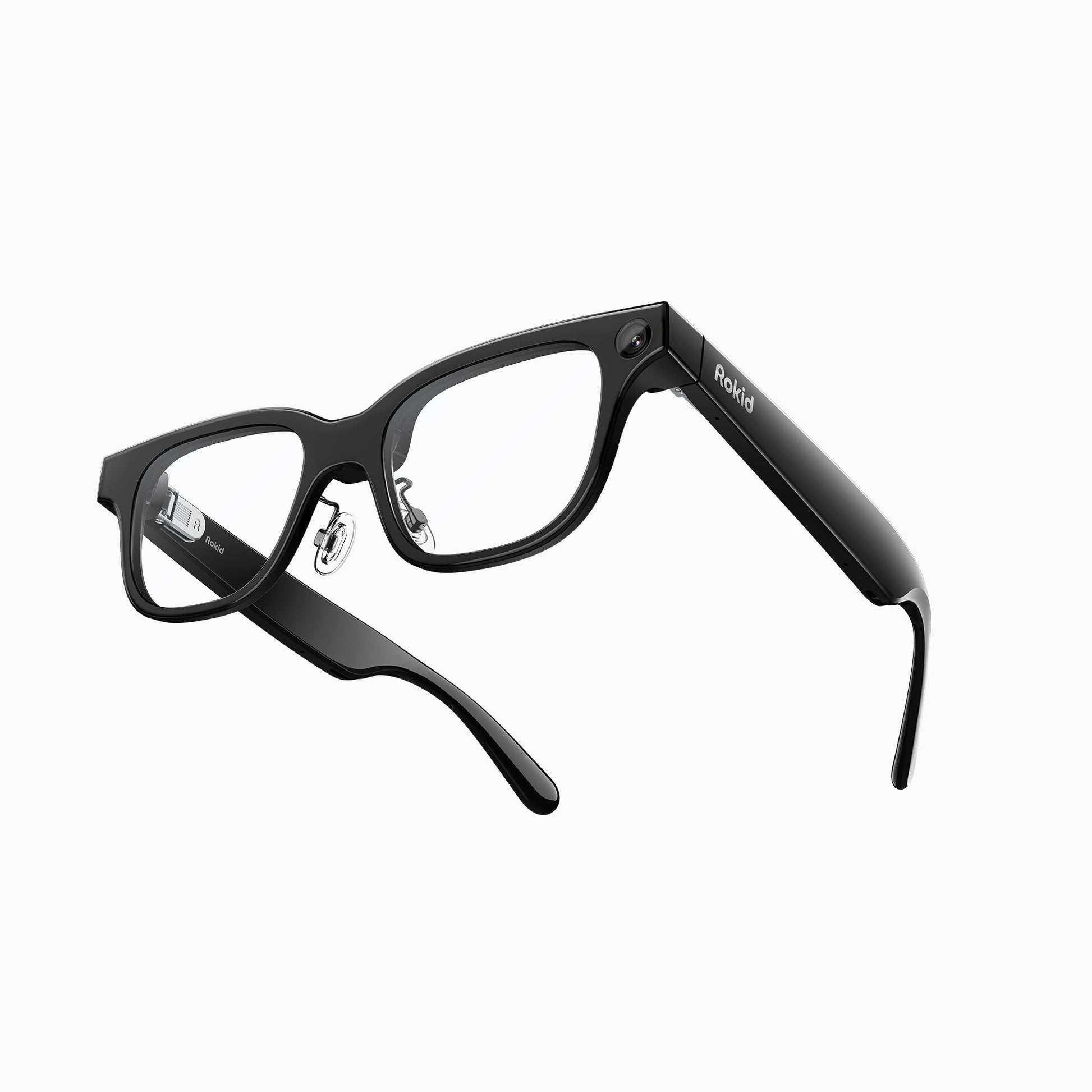 Rokid AI Glasses — 3/4 angled product view