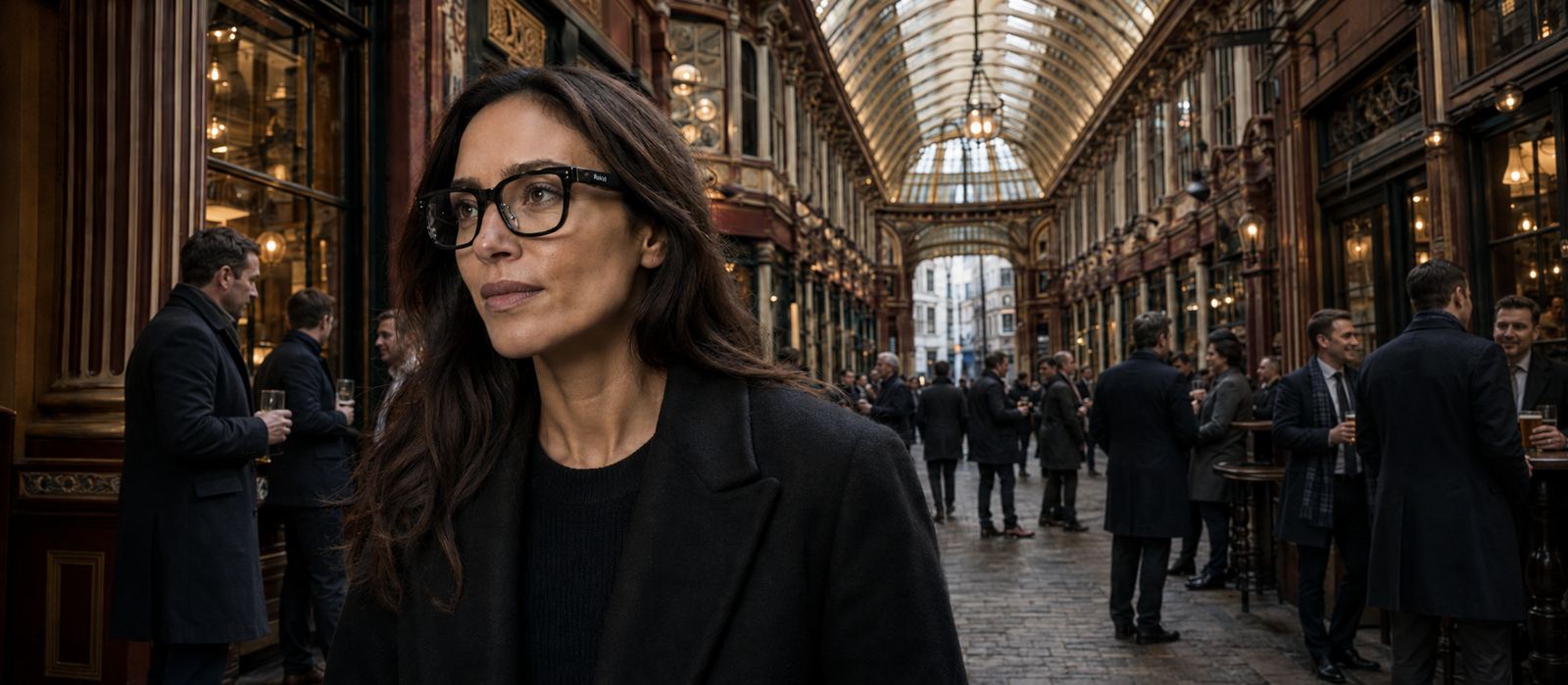 Leadenhall, London — everyday life with Rokid AI glasses
