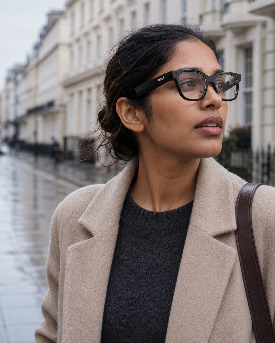Rokid AI glasses — design detail